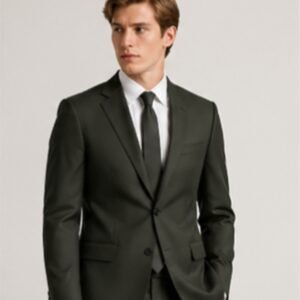 Terno Masculino Slim Verde: Originalidade com Classe Suprema