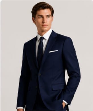Terno Masculino Slim Azul Marinho: Elegância Sofisticada e Versatilidade Moderna